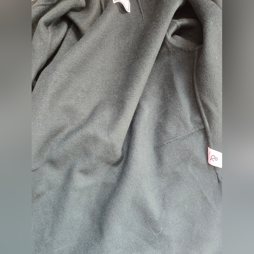 BELLE & BLOOM Australia Green Wool Blend Relaxed Fit Coat. Size Small - Picture 9 of 14